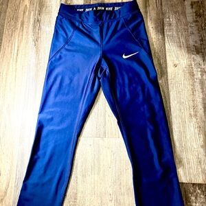 Nike Blue Performance Leggings